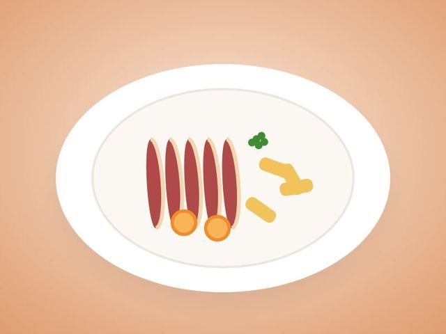 Magret de canard à l’orange