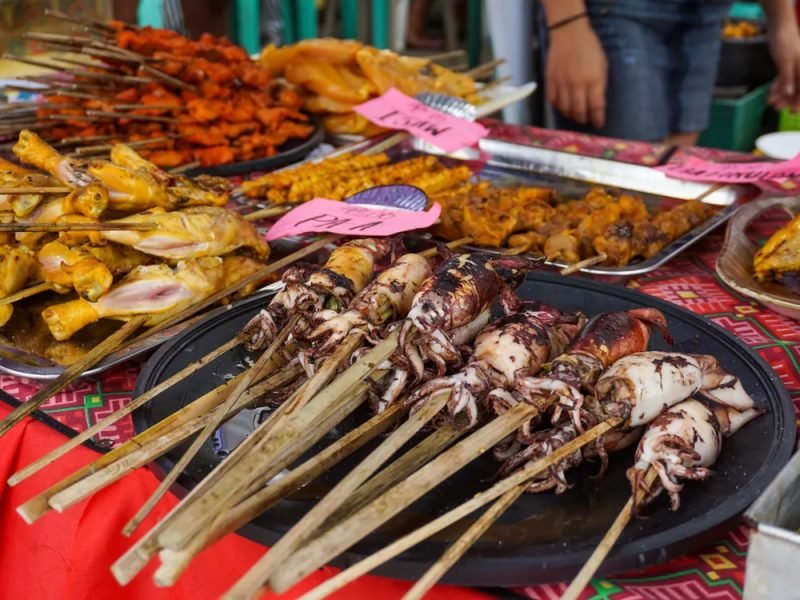 Brochettes de capitaine