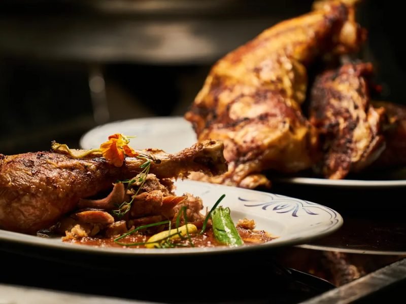 Poulet local grillé