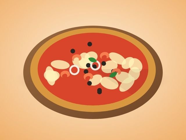 Pizza Fruits de mer